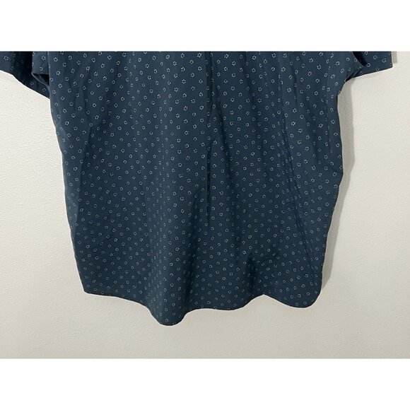 Howler Bros Open Country Tech Shirt Size XL Little Puddles Blue Short Sleeve - Picture 11 of 15